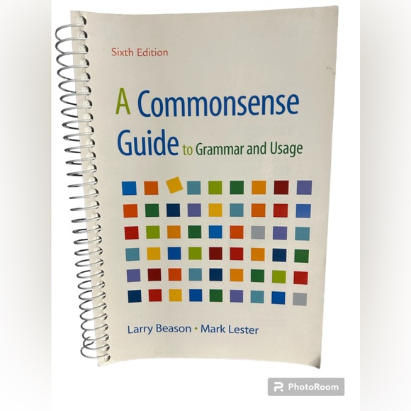 EUC A Commonsense Guide to Grammar and Usage Book - Picture 1 of 3